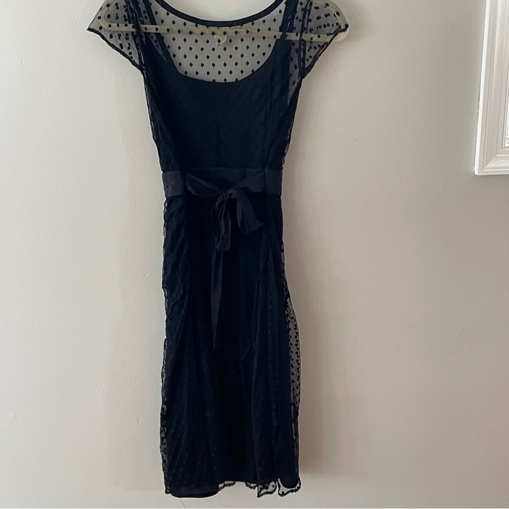 Anthropology Viola Black Midi Dress - Picture 10 of 10